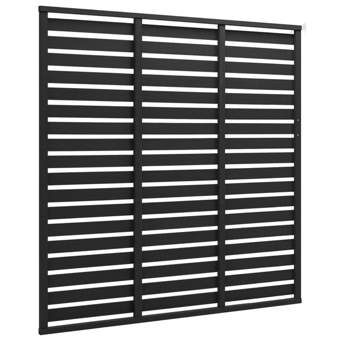 Ebern Designs Louver Fence WPC 180X180 Cm Wayfair.co.uk